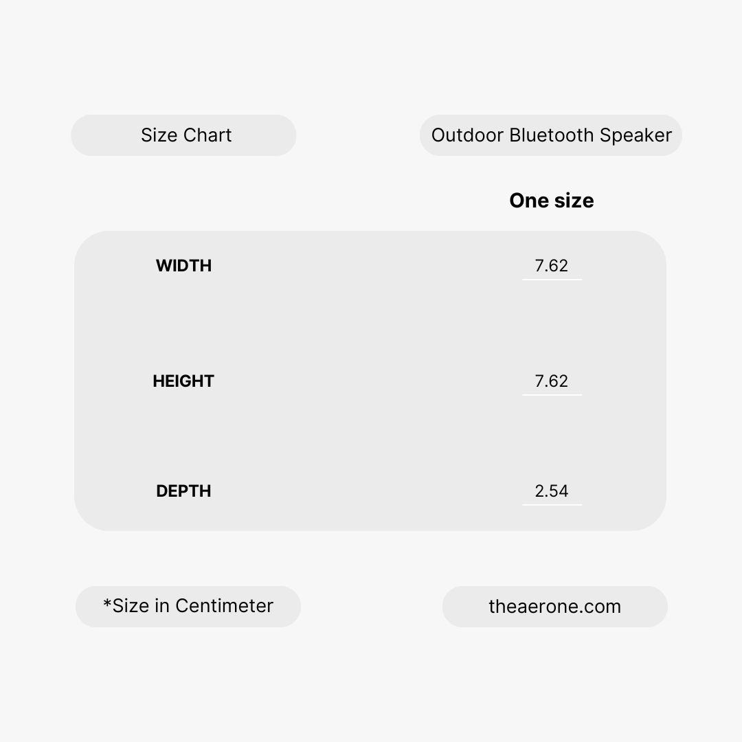 Outdoor Bluetooth Speaker